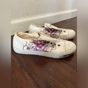 Vintage Y2K Ed Hardy Sneakers sz9